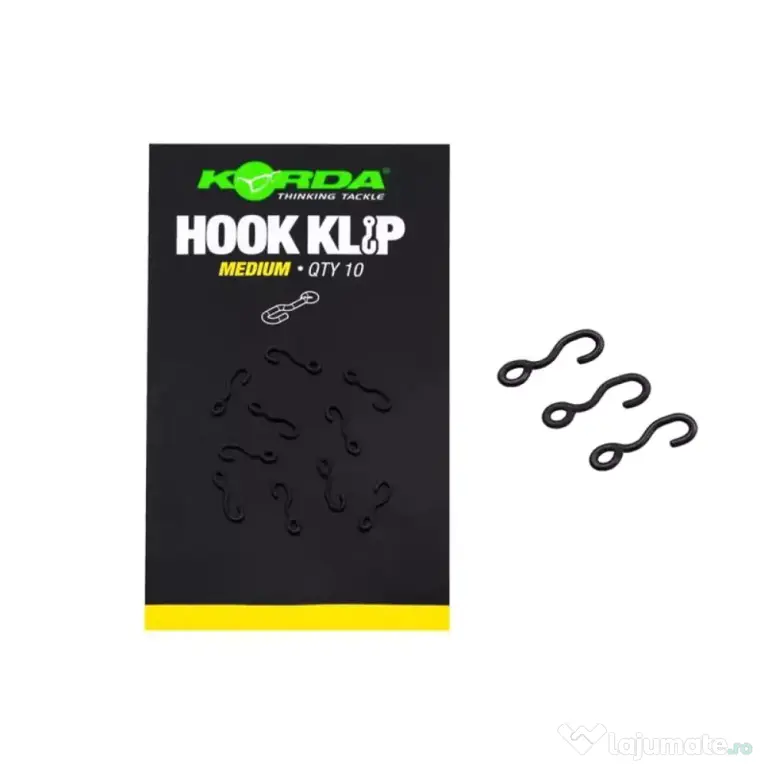Korda Hook Klip Medium, 10buc
