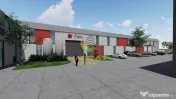 Hală industrială cu poduri rulante și putere 1,8 MW – 2400 mp | Popești-Leordeni