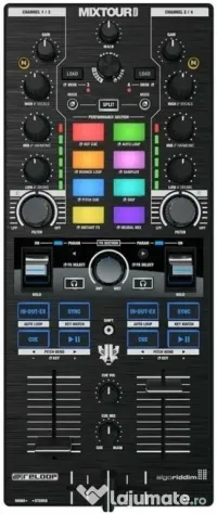 Consola controller dj Reloop Mixtour Pro stems 