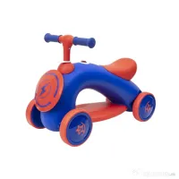 Tricicleta din plastic, fara pedale pentru copii, cu muzica si lumina, albastru Z-TOOLS / ZTS8393 