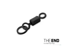 Vartej cu Inel Delphin The End Ring Swivel, Nr. 4, 10buc