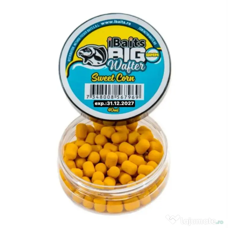 Big Wafters Dumbell iBaits Sweet Corn 8mm