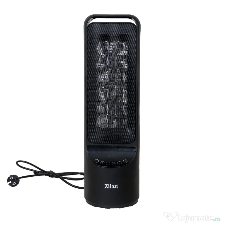 Aeroterma ceramica turn, putere 2000W, timer 12H, 2 trepte de viteza, cu telecomanda / ZLN 2052