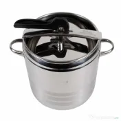 Oala sub presiune, inox cu capac, 14L / ZLN 6232 