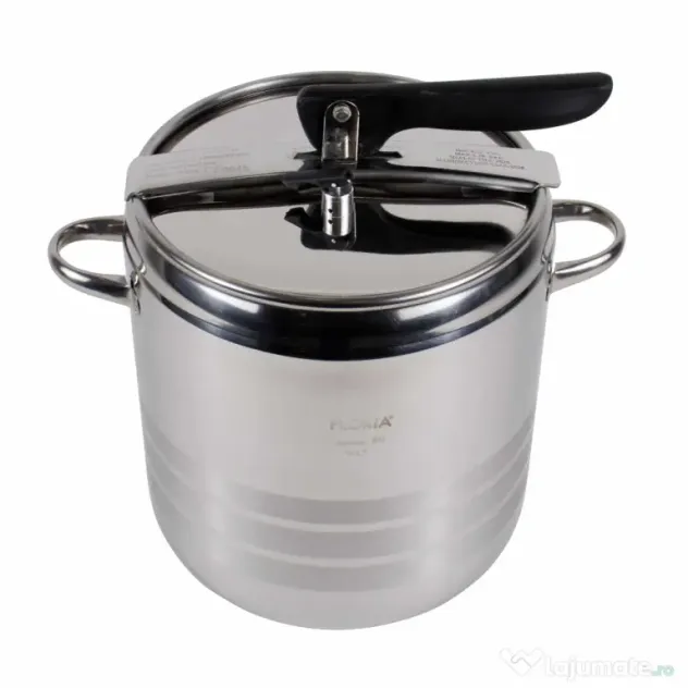Oala sub presiune, inox cu capac, 14L / ZLN 6232