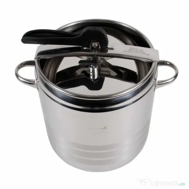 Oala sub presiune, inox cu capac, 14L / ZLN 6232