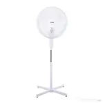 Ventilator cu picior, 40W, funcționare silențioasă, înălțime reglabilă 98–130 cm, oscilație 90°, alb FLORIA / ZLN1180