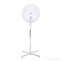Ventilator cu picior, 40W, funcționare silențioasă, înălțime reglabilă 98–130 cm, oscilație 90°, alb FLORIA / ZLN1180
