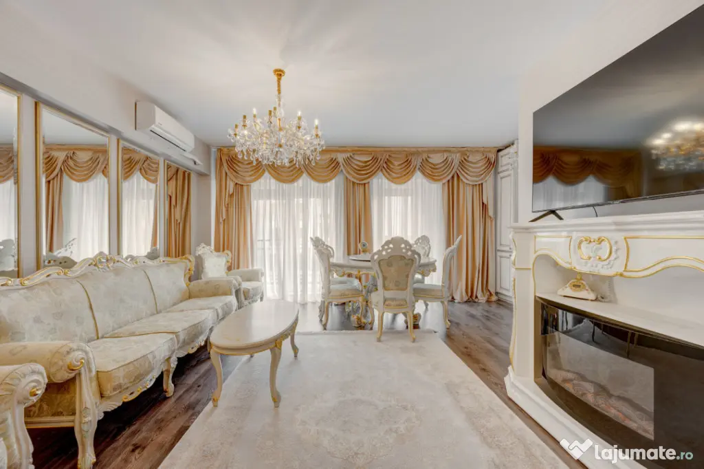 Apartament 3 camere | Belvedere | Mobilier lemn masiv | Fabr - Bucuresti (Bucuresti-Ilfov)