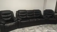 Canapea cu doua fotolii 