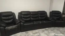 Canapea cu doua fotolii