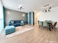 2 camere Floreasca, centrală, parcare, et. 4, an 2020, 72 m 