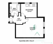OPORTUNITATE DE INVETITIE! AP 1 CAMERĂ | OȘAULUI | 39 MP | 