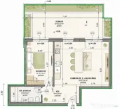 Apartament 2 camere, 52 mp, zona Iris 