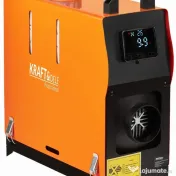 Aerotermă staționară diesel KraftDele KD11782, 9 kW, 12V, cu LCD și telecomandă, pentru vehicule, rulote și garaj 