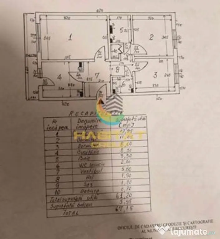 Apartament Decomandat 3 Camere 67mp Zona Aparatorii Patriei - Bucuresti (Bucuresti-Ilfov)