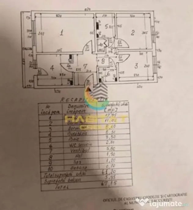 Apartament Decomandat 3 Camere 67mp Zona Aparatorii Patriei - Bucuresti (Bucuresti-Ilfov)