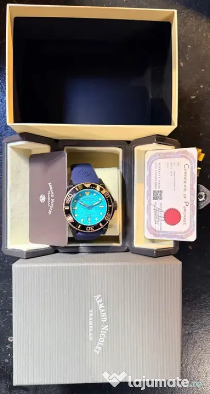Ceas Armand Nicolet - JSH9 - Automat -A480 New 44mm Diving