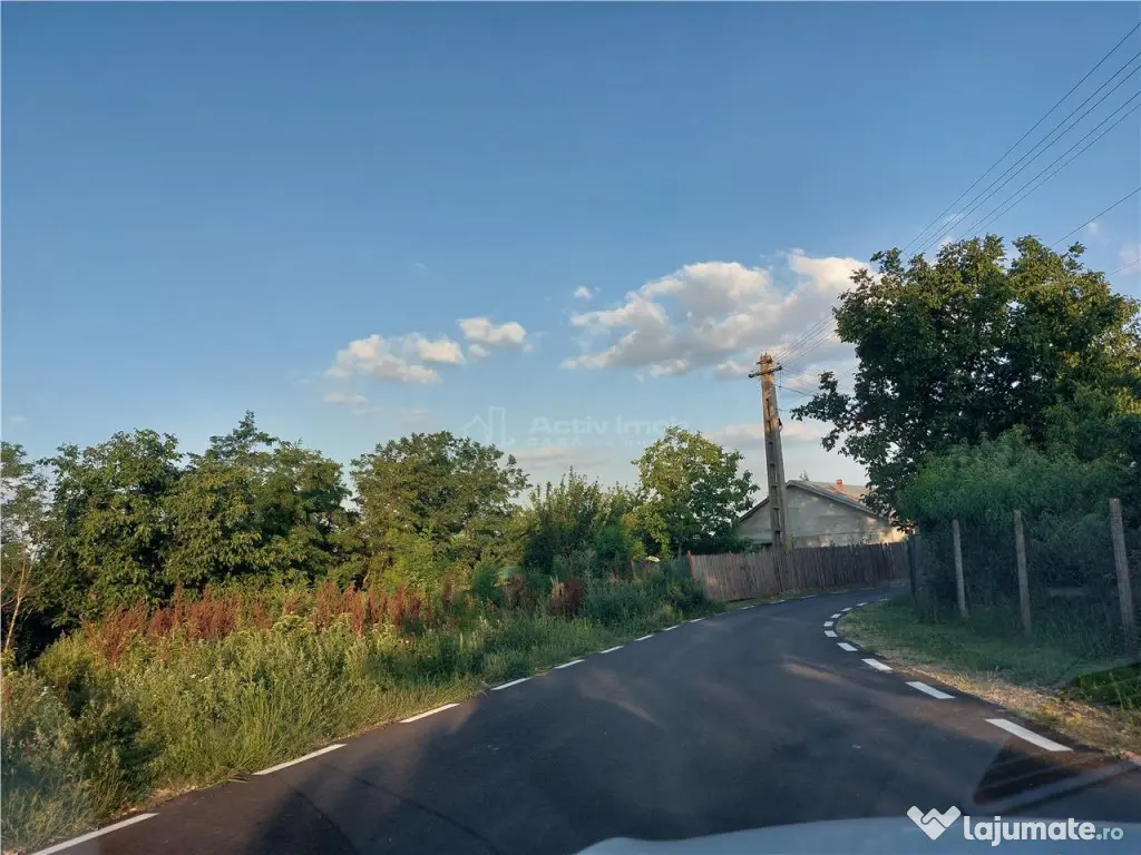 Teren intravilan, 509 mp, deschidere 30 m, com. Vernesti - Vernesti (Buzau)