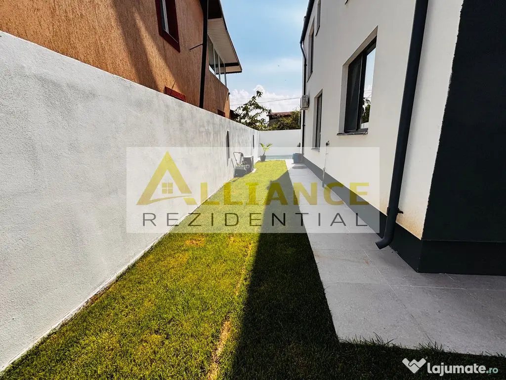 Casa individuala cu piscina incalzita 5 camere 120 mp utili 280 - Berceni (Bucuresti-Ilfov)