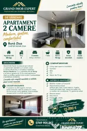 Oportunitate : Apartament 2 Camere | 50 MP | Balcon 10 MP |