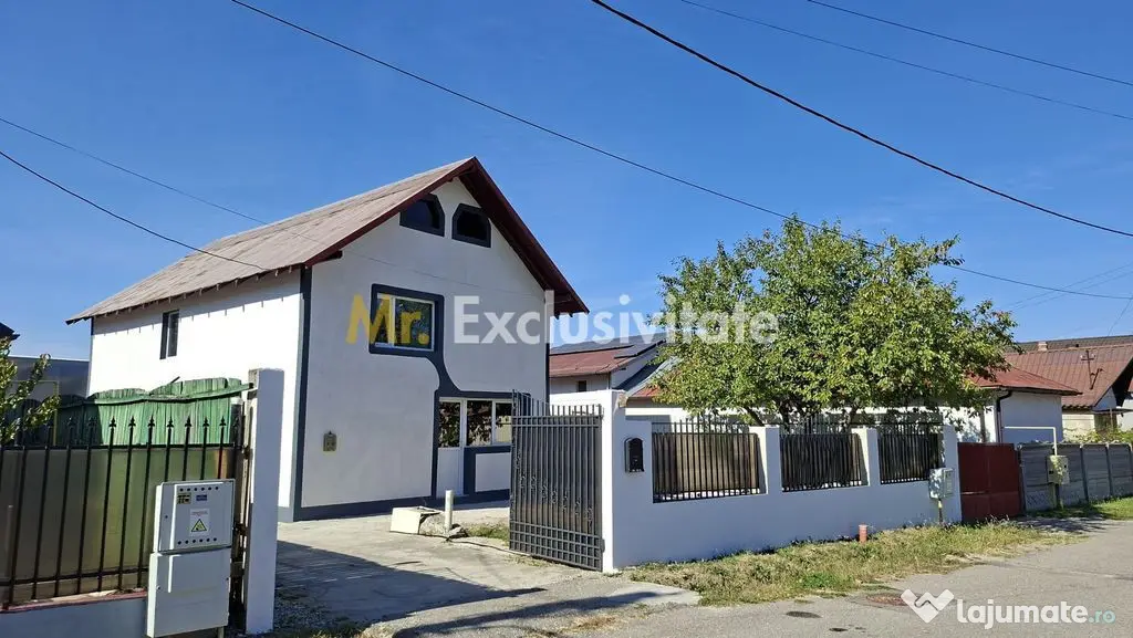 Vanzare Casa P+1E Bananai-Prundu teren 1363 mp - Pitesti (Arges)