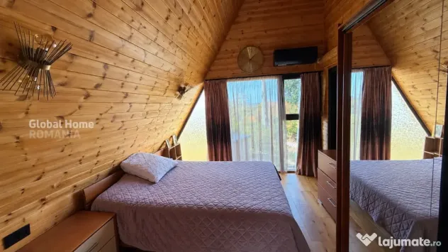 For Sale | Casa A-Frame | View padure | 10 km de Pitesti - Babana (Arges)