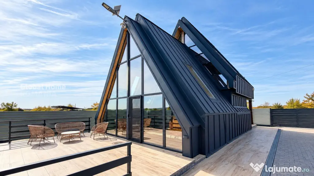 For Sale | Casa A-Frame | View padure | 10 km de Pitesti - Babana (Arges)