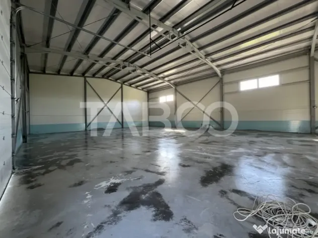 Hala industriala de inchiriat 528 mp utili zona Vest a Sibiu - Sibiu (Sibiu)