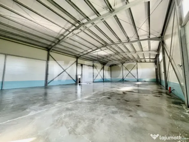 Hala industriala de inchiriat 528 mp utili zona Vest a Sibiu - Sibiu (Sibiu)