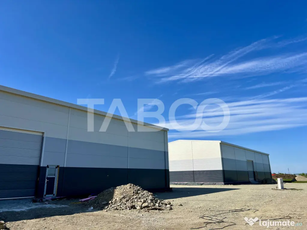 Hala industriala de inchiriat 528 mp utili zona Vest a Sibiu - Sibiu (Sibiu)