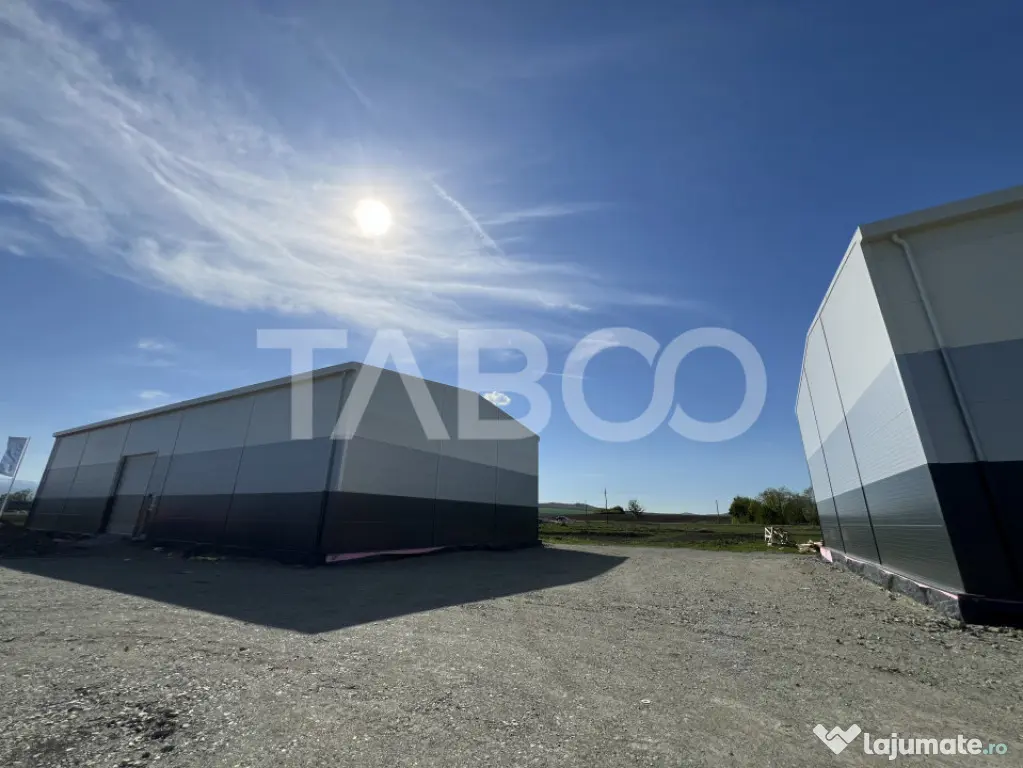 Hala industriala de inchiriat 528 mp utili zona Vest a Sibiu - Sibiu (Sibiu)