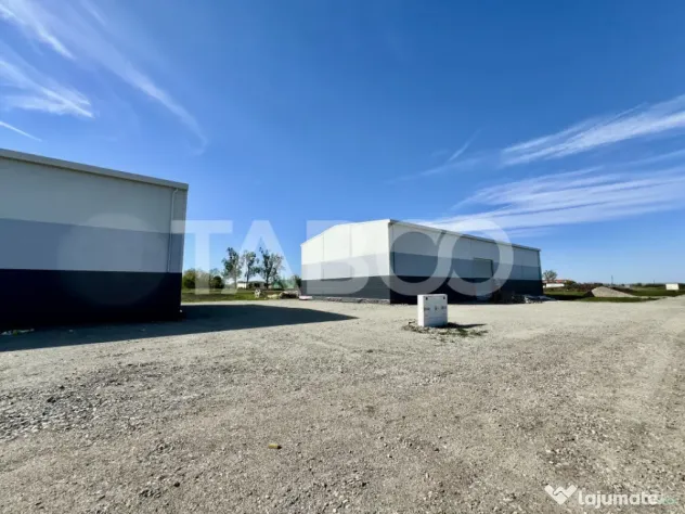 Hala industriala de inchiriat 528 mp utili zona Vest a Sibiu - Sibiu (Sibiu)