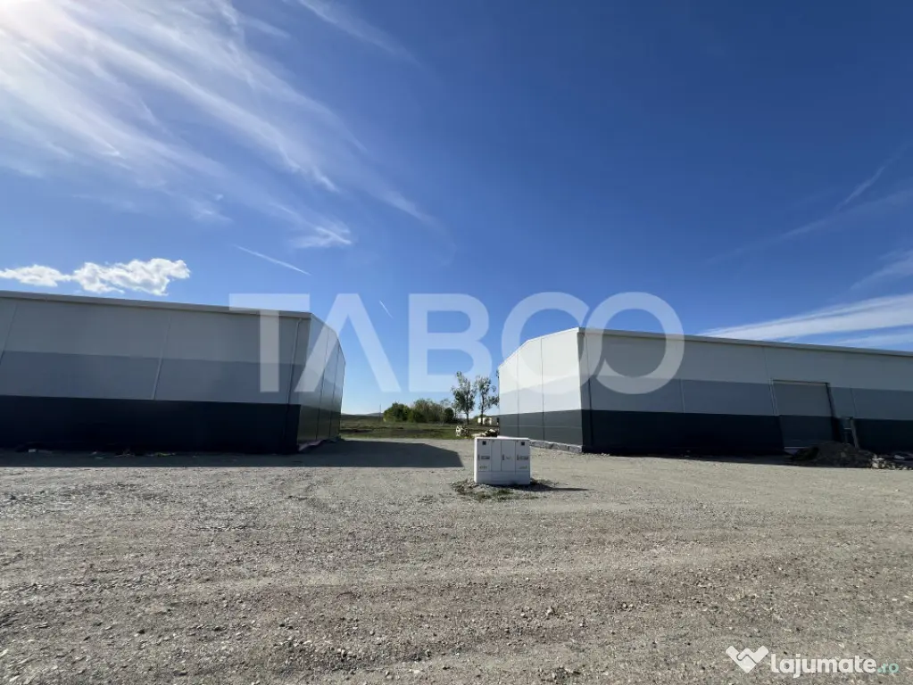 Hala industriala de inchiriat 528 mp utili zona Vest a Sibiu - Sibiu (Sibiu)