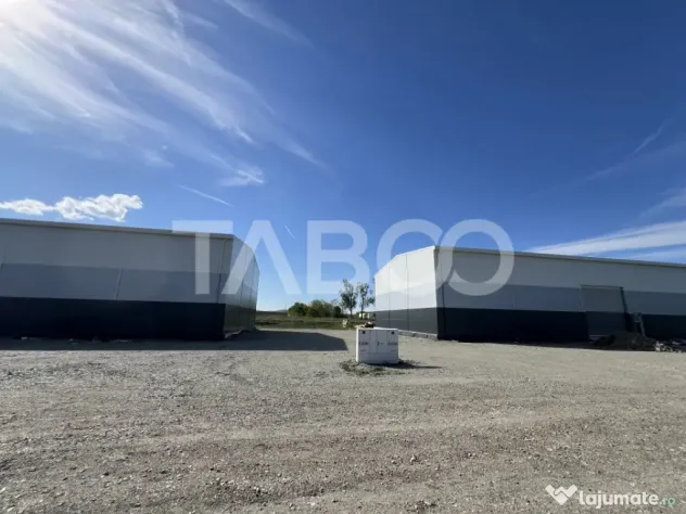 Hala industriala de inchiriat 528 mp utili zona Vest a Sibiu - Sibiu (Sibiu)