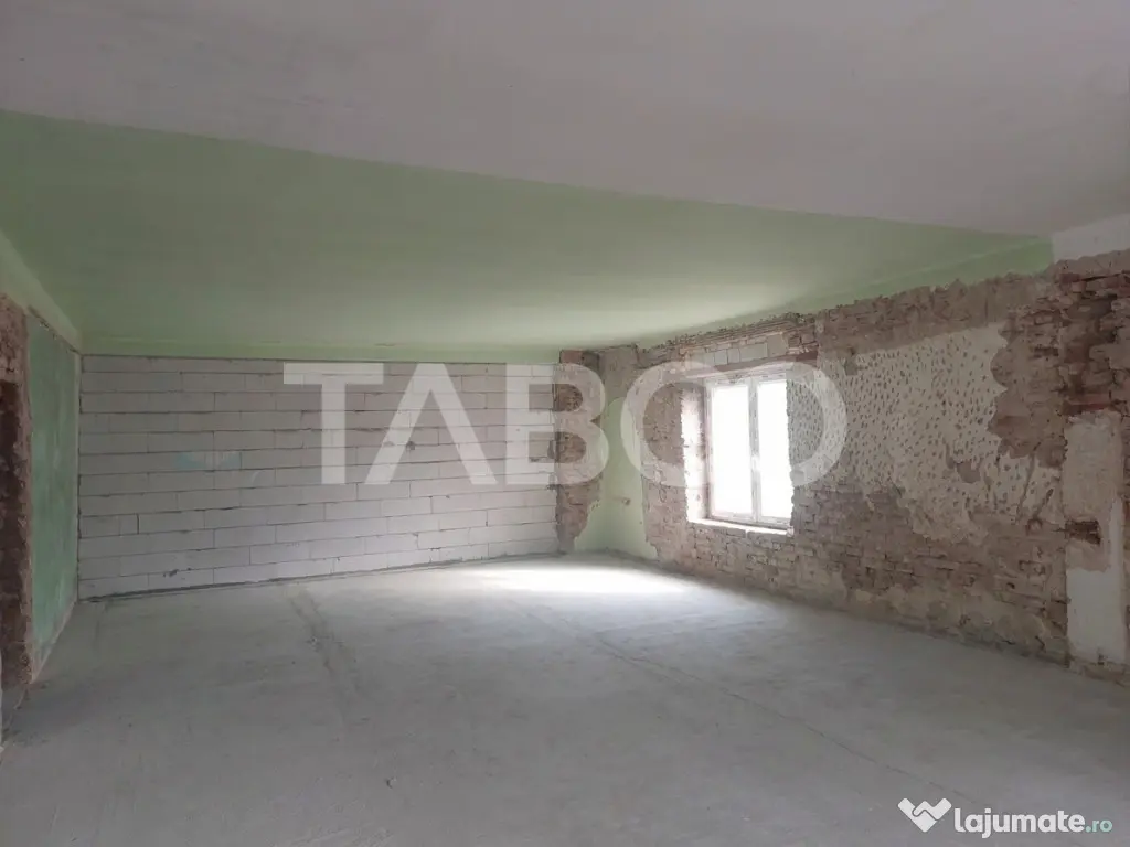 Comision 0% Apartament 63 mpu la curte cu pivnita si gradina - Cisnadie (Sibiu)