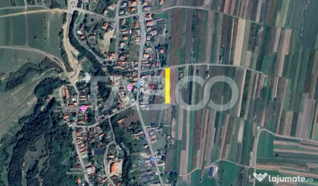Oportunitate investitie Teren de vanzare 2021 mp Gura Raului - Gura Raului (Sibiu)