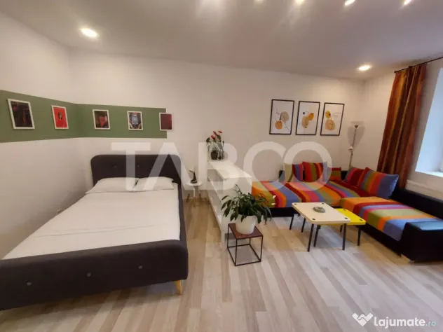 Garsoniera de vanzare 43 mpu pivnita zona Orasul de Jos din - Sibiu (Sibiu)