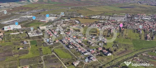 Teren intravilan de vanzare in prima parte a zonei Veterani - Sibiu (Sibiu)