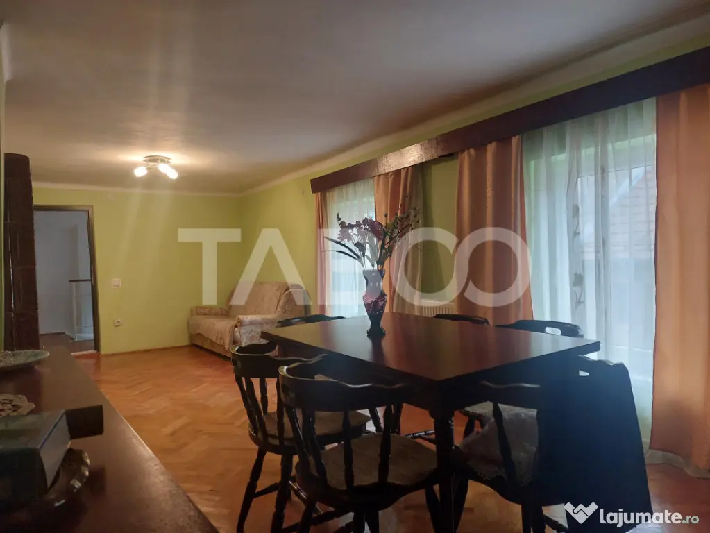 Apartament la casa 119 mpu 5 camere 2 bucatarii 3 bai gradin - Cisnadie (Sibiu)