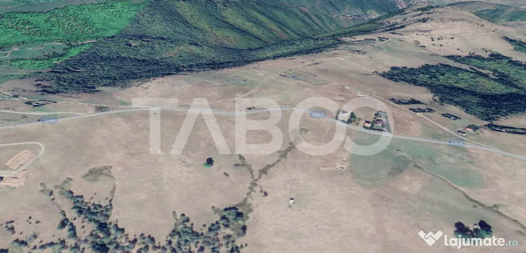 Teren 3000 mp intravilan langa Arka Parc si Arena Platos in - Paltinis (Sibiu)