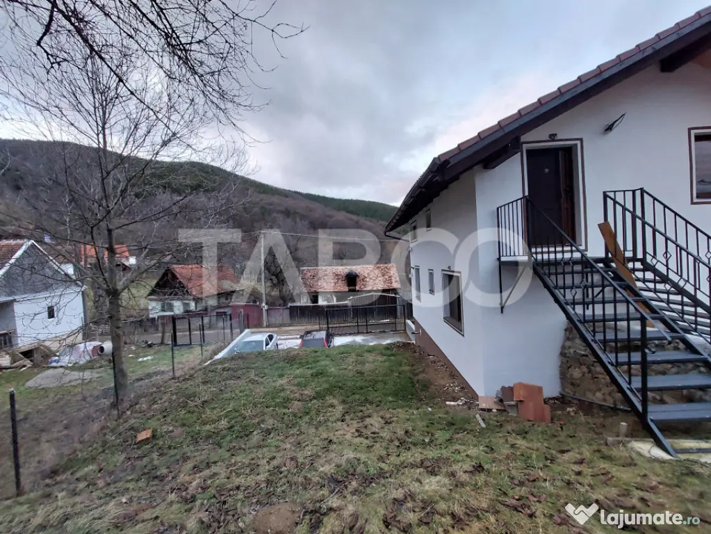 Casa de vacanta - pensiune 96 mp teren de 875 mp in Rasinari - Rasinari (Sibiu)