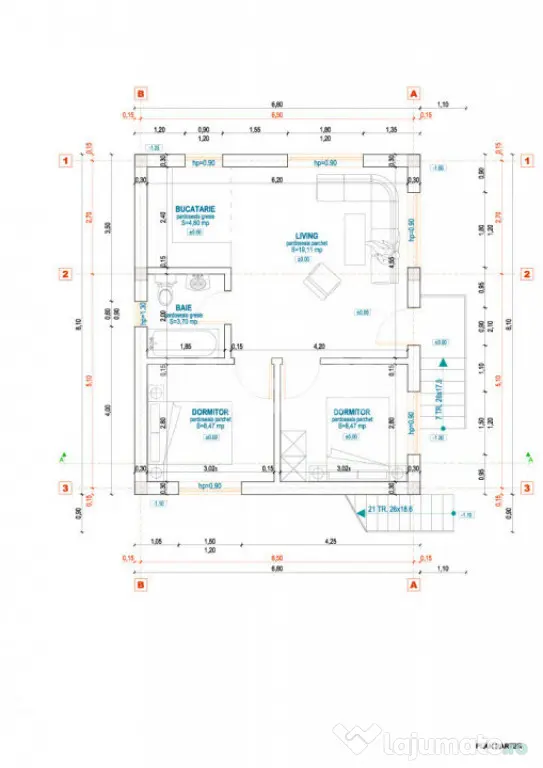 Casa de vacanta - pensiune 96 mp teren de 875 mp in Rasinari - Rasinari (Sibiu)