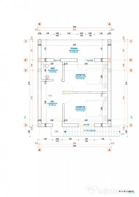 Casa de vacanta - pensiune 96 mp teren de 875 mp in Rasinari - Rasinari (Sibiu)