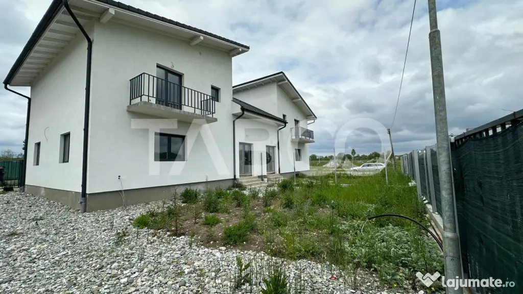 Casa cu acces 2 strazi tip duplex cu curte libera 195 mp Moh - Mohu (Sibiu)