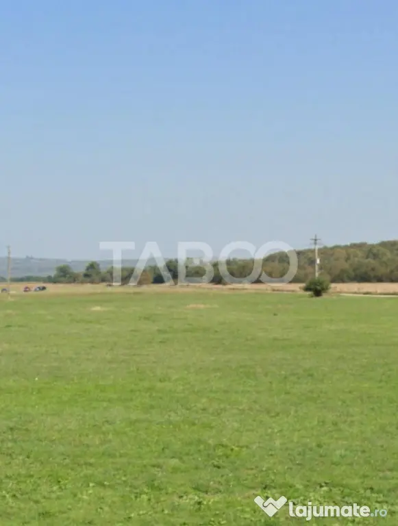 Teren 4386mp de vanzare pretabil investiti zona Calea Cisnad - Sibiu (Sibiu)