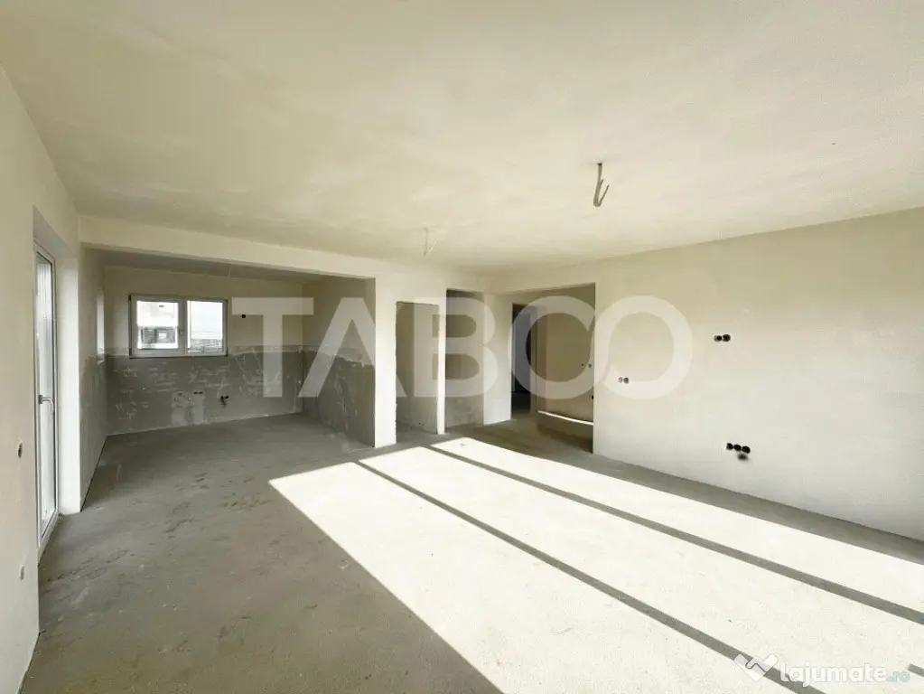 Casa individuala de vanzare cu teren generos- predare la alb - Sura Mica (Sibiu)