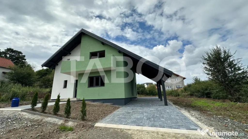 Casa individuala 5 camere de vanzare curte 500 mpu 127 mpu - Sibiu (Sibiu)