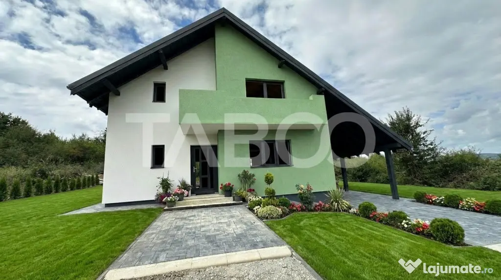 Casa individuala 5 camere de vanzare curte 500 mpu 127 mpu - Sibiu (Sibiu)