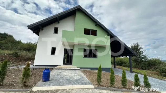 Casa individuala 5 camere de vanzare curte 500 mpu 127 mpu - Sibiu (Sibiu)